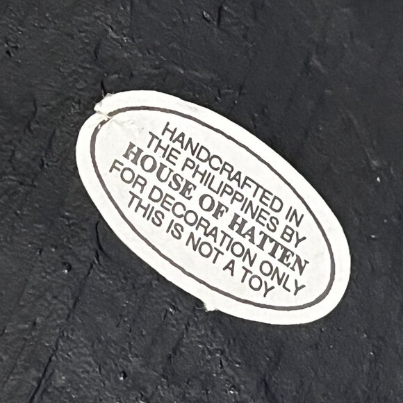 House of Hatten Santa Father Christmas Riding Ram Goat Figurine Denise Calla Vtg - Picture 11 of 14